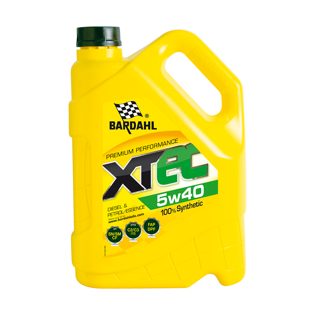 Моторна олива BARDAHL XTEC 5W40 4л. 36342