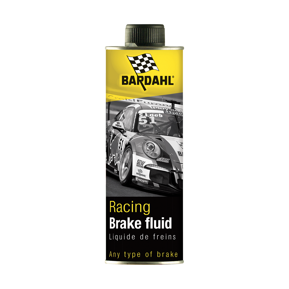 Гоночна гальмівна рідина BARDAHL RACING BRAKE FLUID 0.5л. 13109