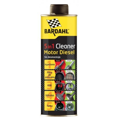 Очиститель дизельного двигателя BARDAHL DESEL CLEANER 5 In 1 0,5л  9357Е (12)