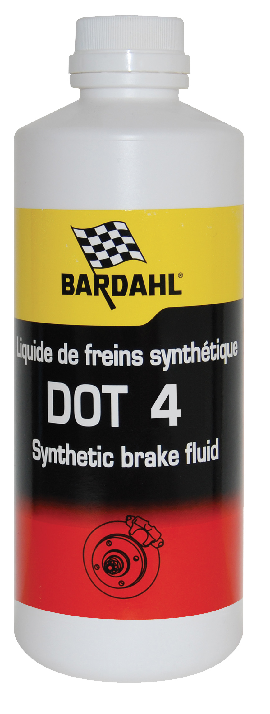 Гальмівна рідина DOT 4 BARDAHL 0.25л 4990