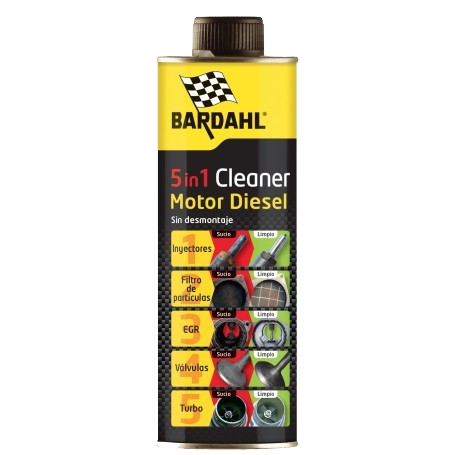 Очисник дизельного двигуна BARDAHL TRATAMIENTO DESCARBONIZANTE 5 0,5л 9357Е