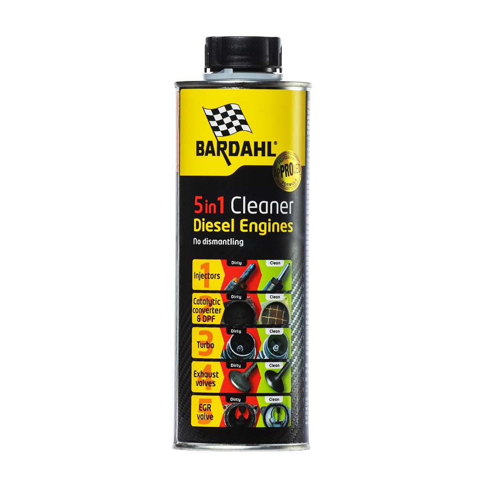 Очиститель дизельного двигуна BARDAHL DESEL CLEANER 5 In 1 0,5л  9357B