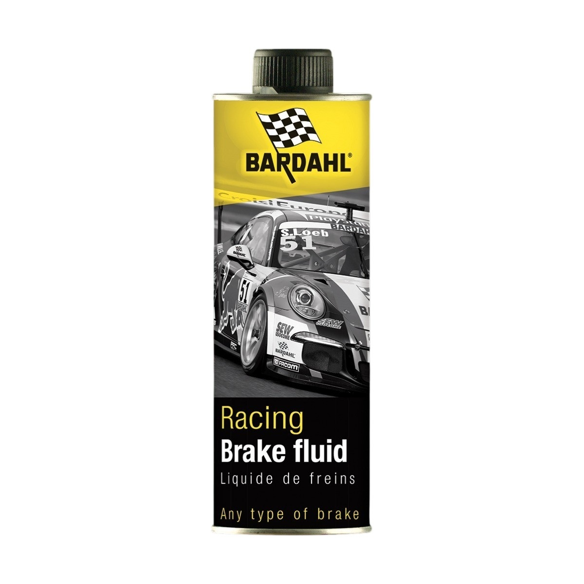 Гальмівна рідина DOT 4 RACING BARDAHL 0,45л (5916)