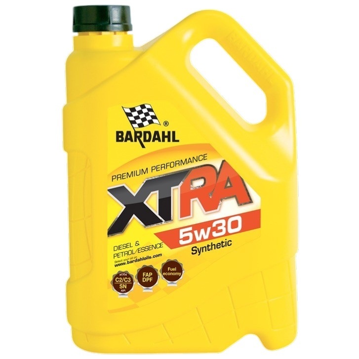 Моторна олива BARDAHL XTRA 5W30 4л. SN C3 MB 229.31 VW 507.00 VW 504.00 (34102)
