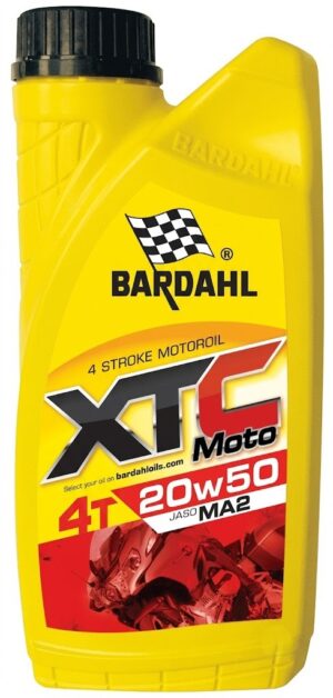 Моторна олива BARDAHL XTC-M 20W50 API SN JASO MA2 1л. (35771)